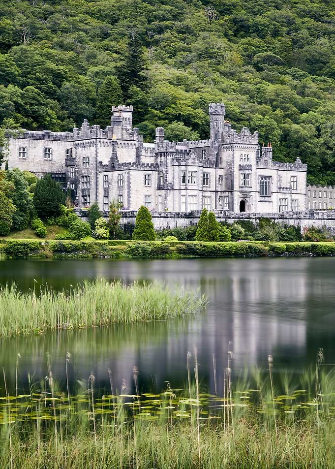 Medieval Abbey by the Lake