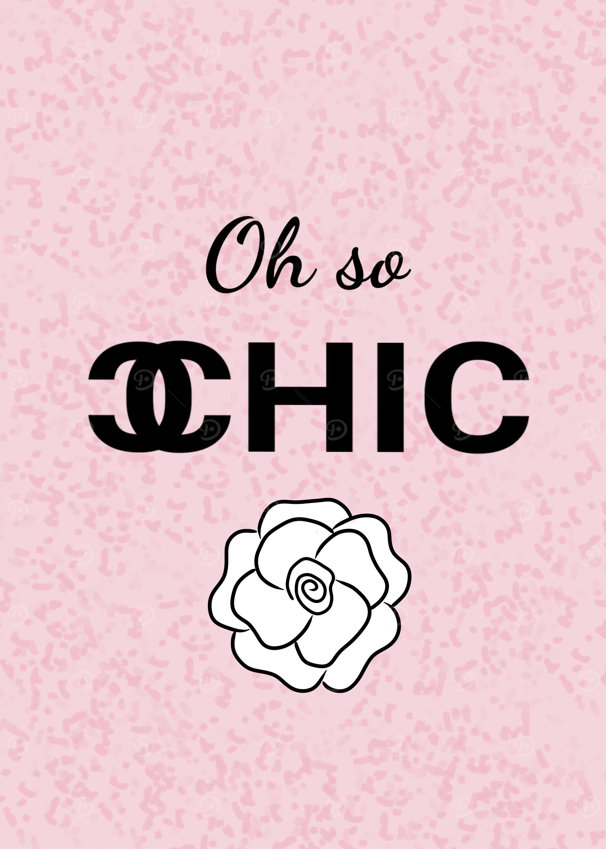 Chic Rose Print