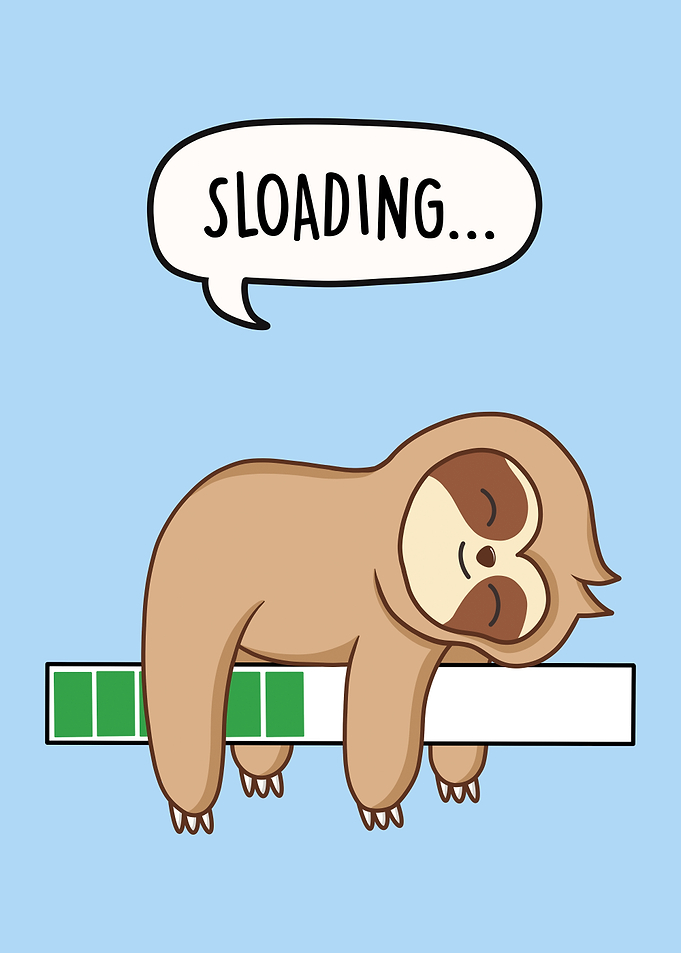 Sloth Loading Bar