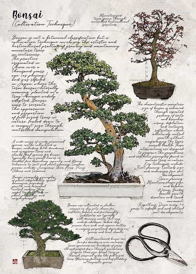 Bonsai Tree Cultivation Technique