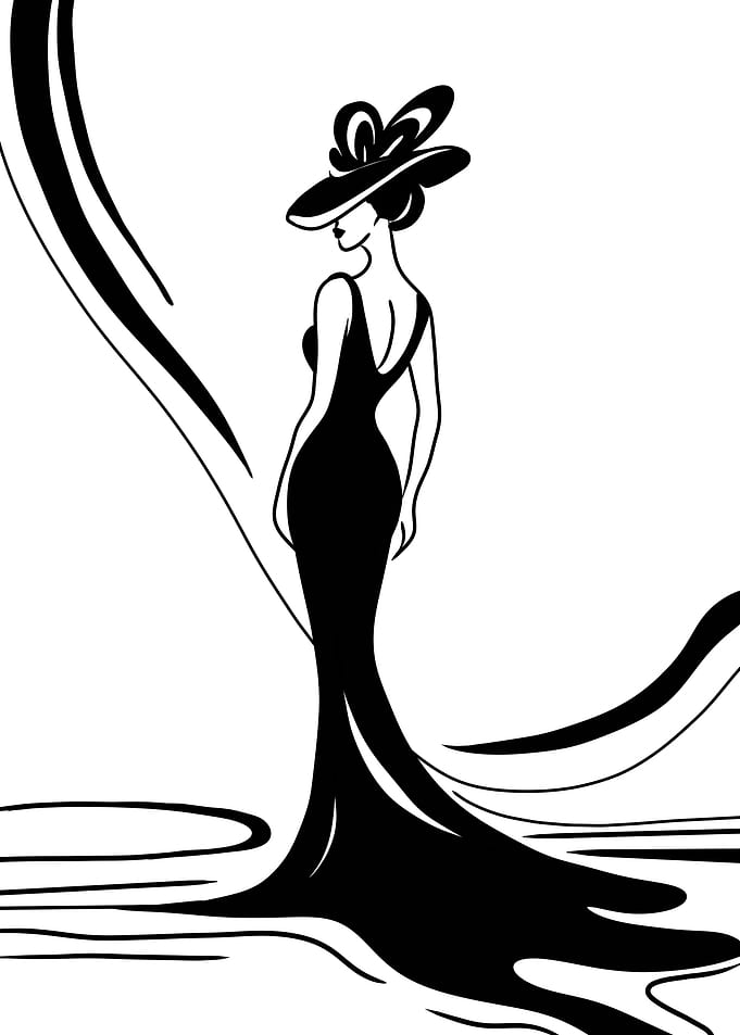 Elegant Woman art