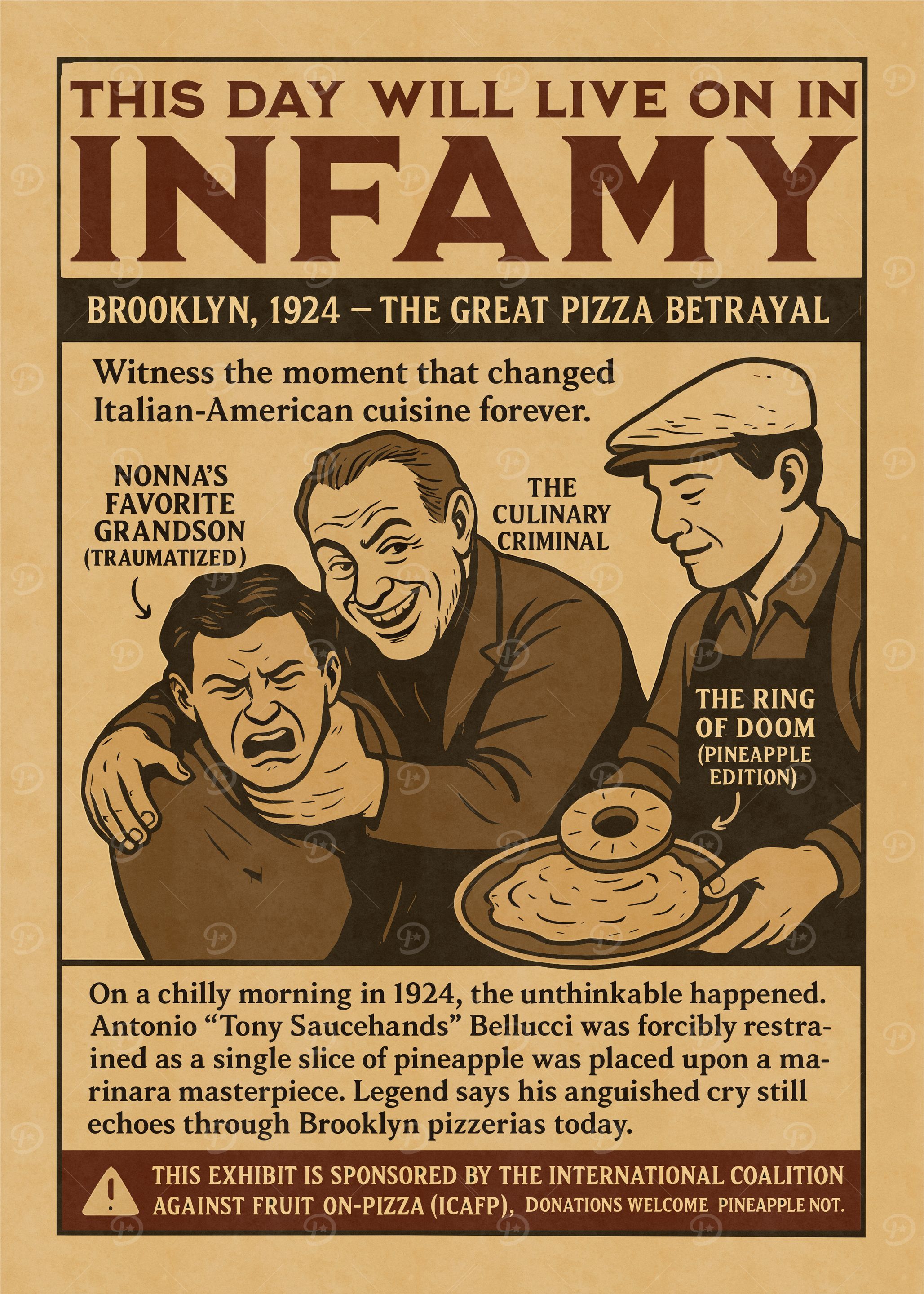 The Great Pizza Betrayal