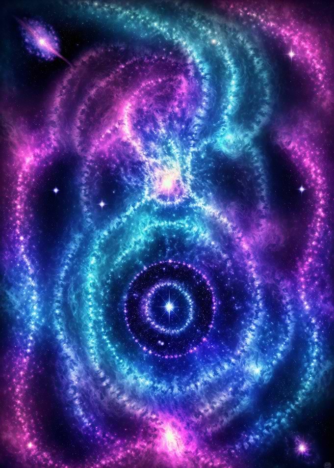 Cosmic Nebula Art