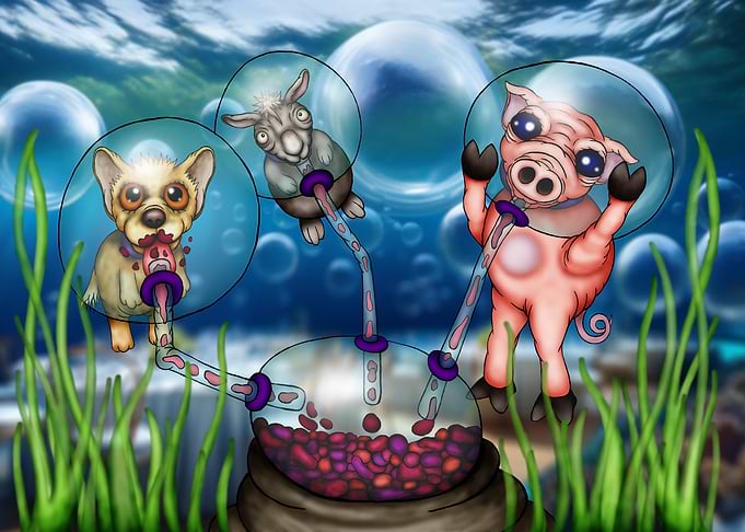 Animals in Bubbles
