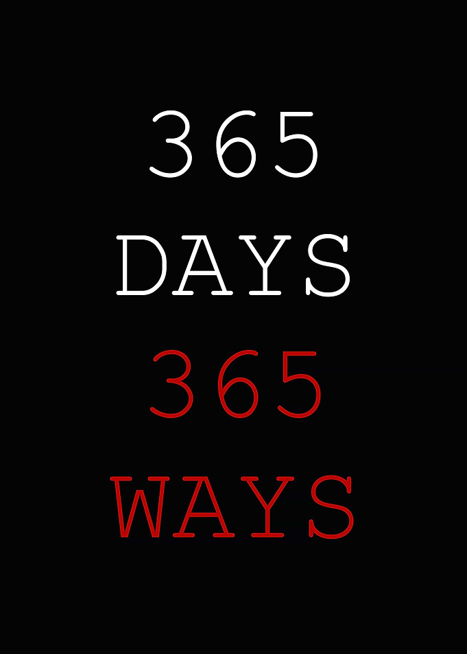 365 Days 365 Ways