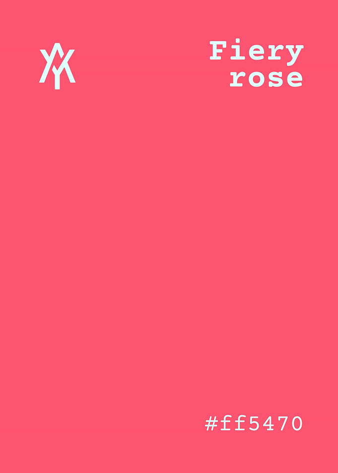 Fiery Rose Color Palette