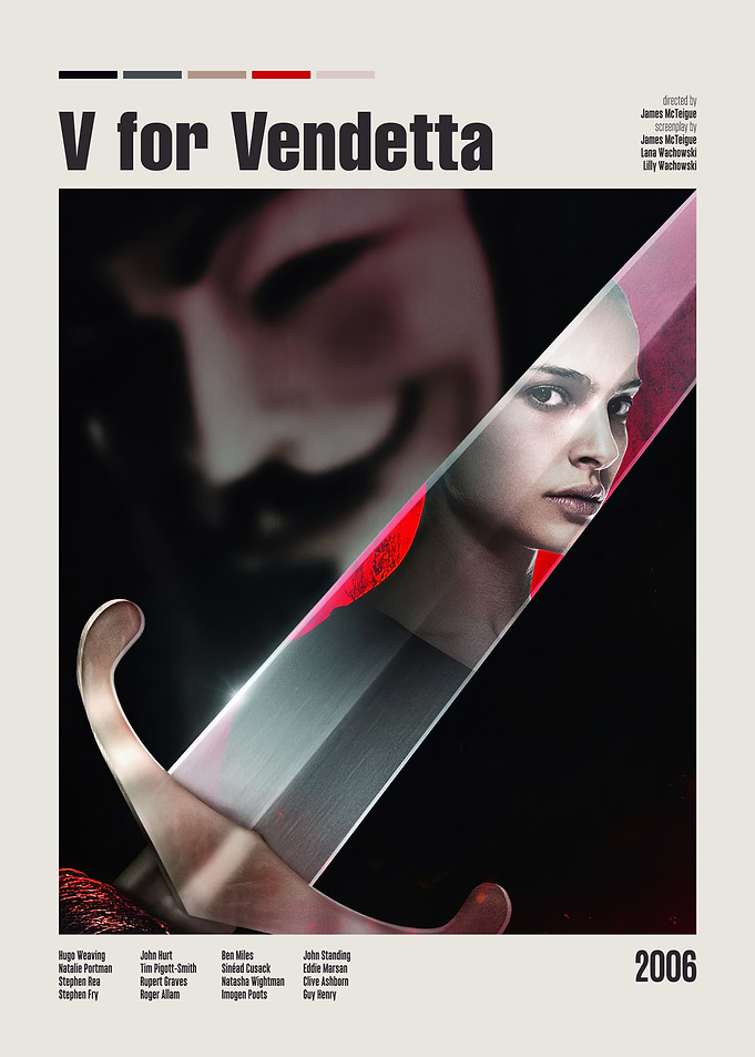 V for Vendetta Movie Poster