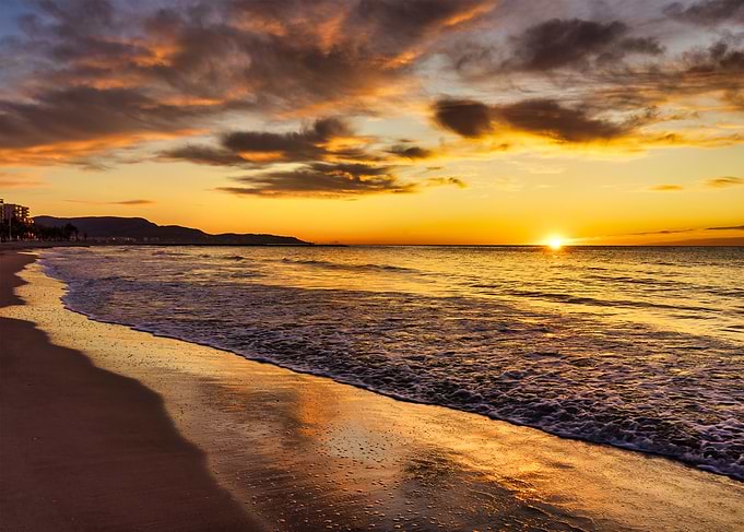 Golden Sunset Beach