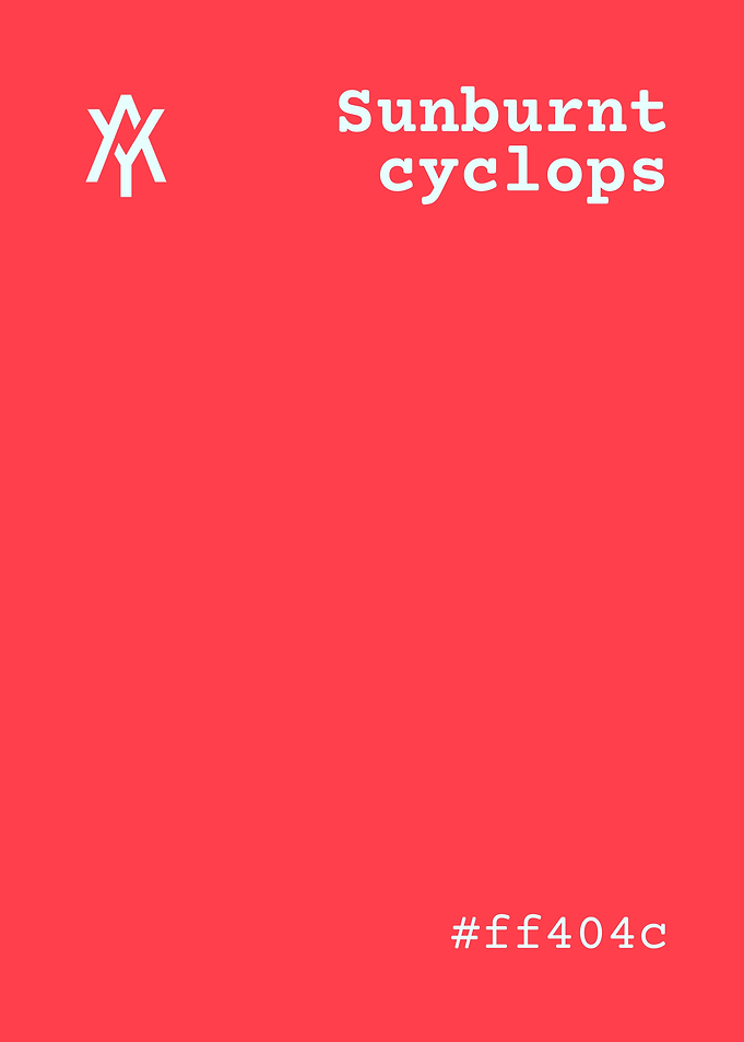 Sunburnt Cyclops Color Palette