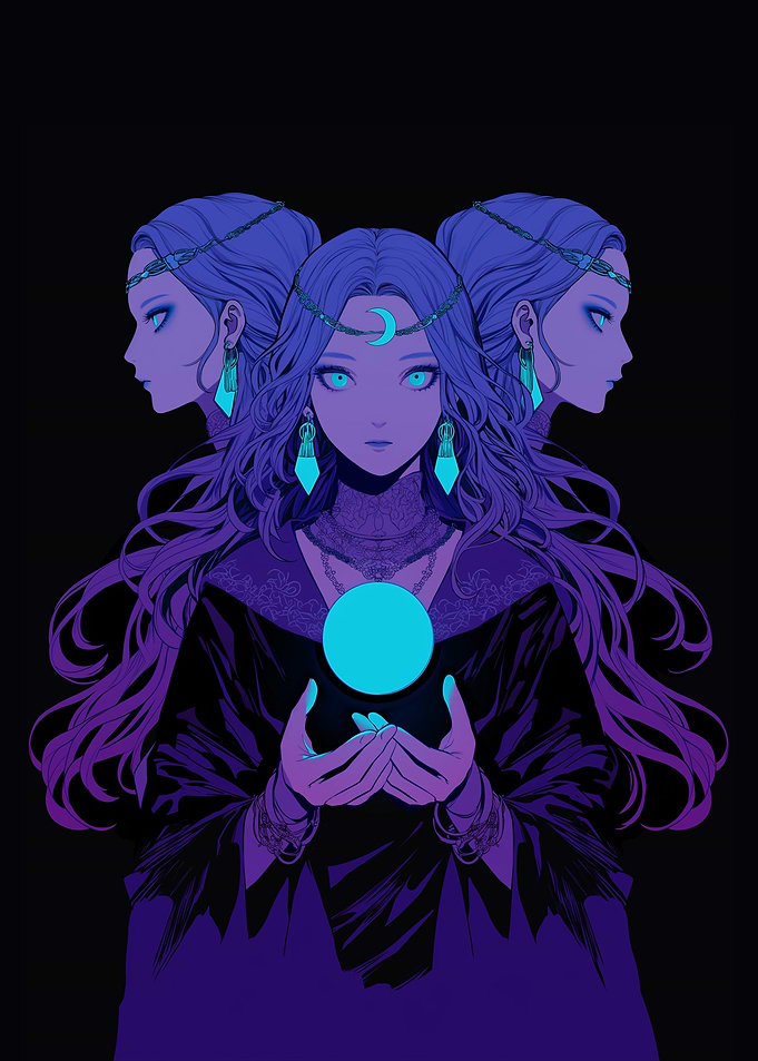 Mystical Anime Woman ~ Hecate ~ Witch