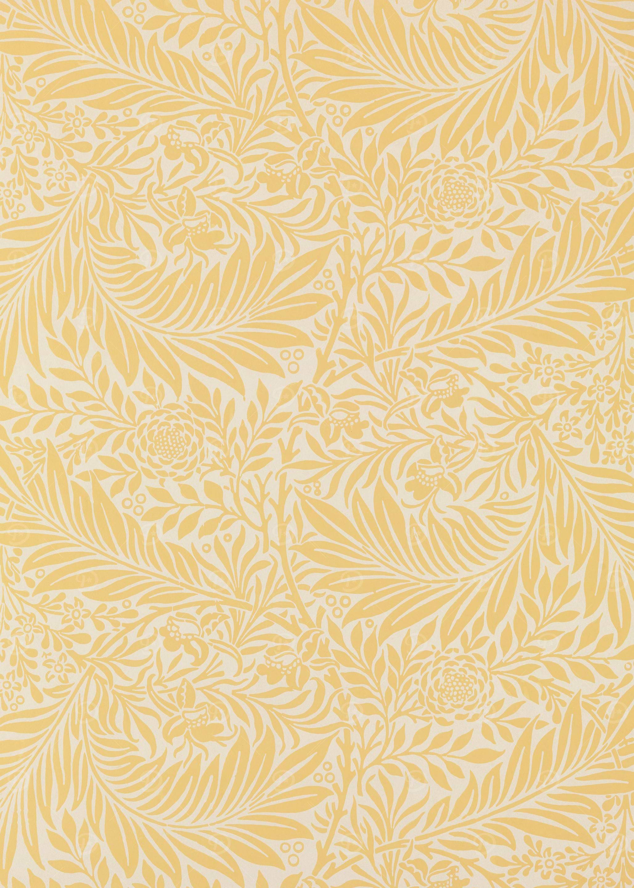 Yellow Floral Pattern