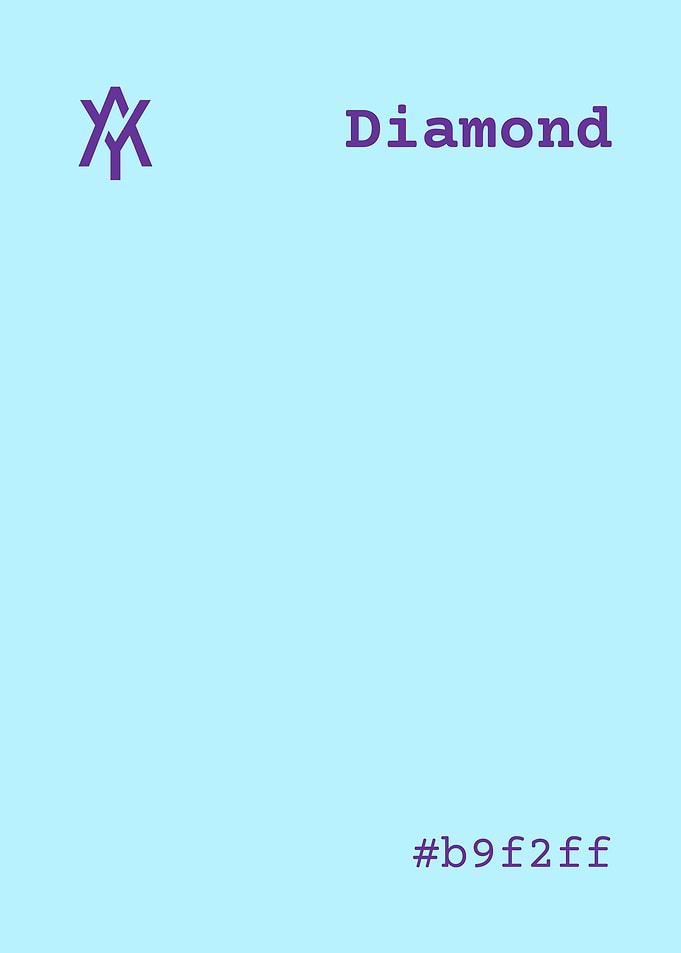 Hex Color Code: Diamond