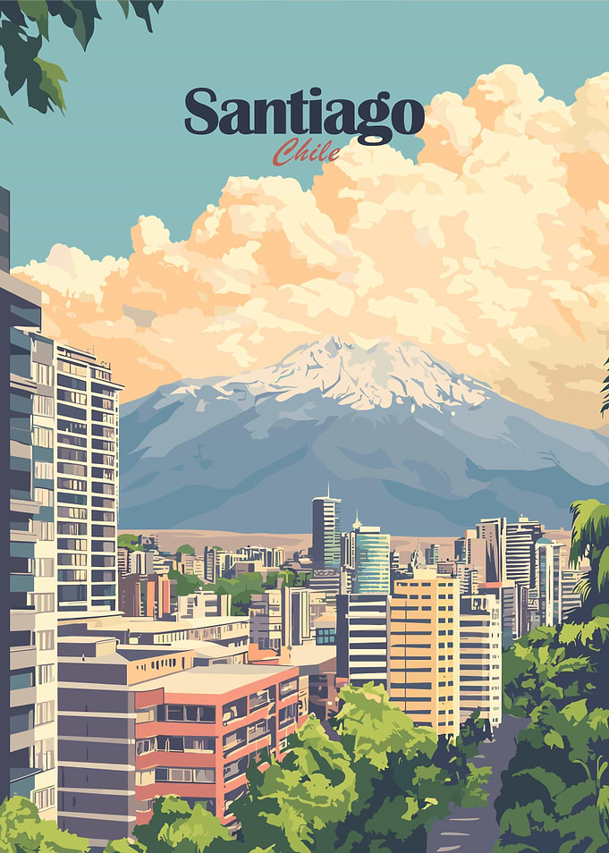 Santiago, Chile Cityscape