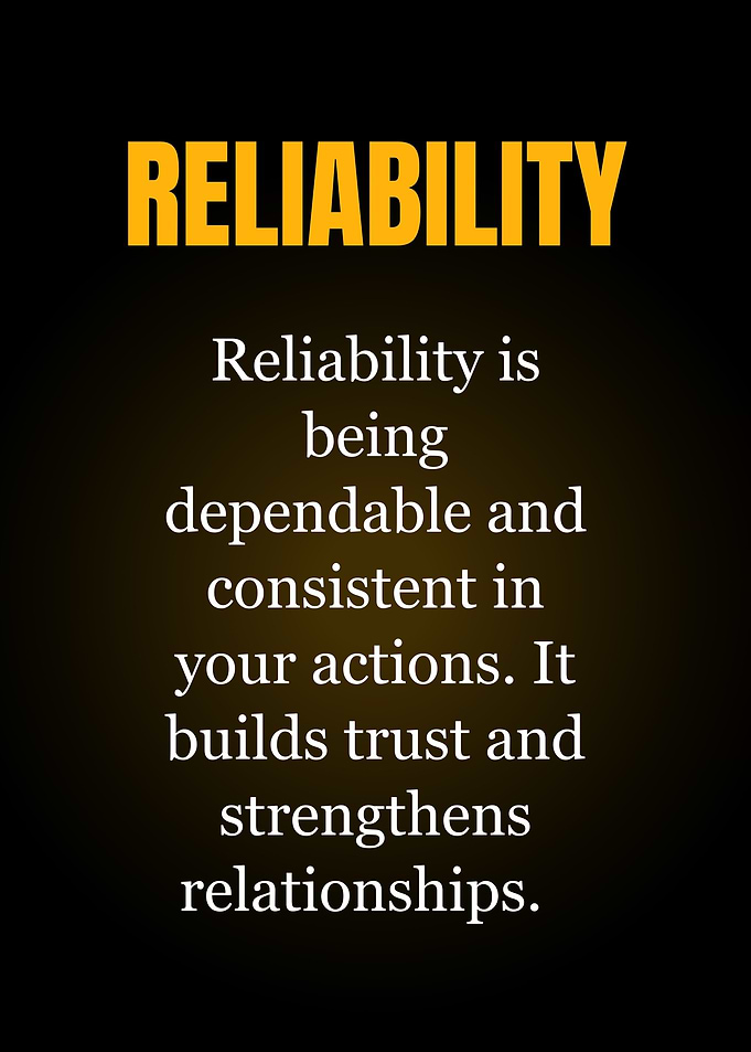 Reliability Definition Quote