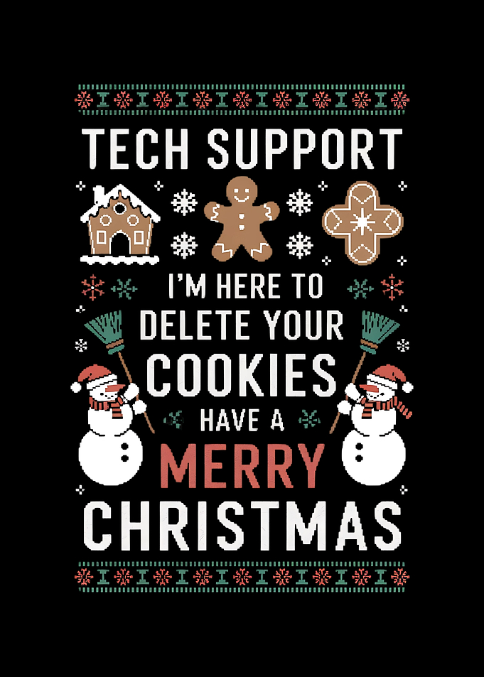 Funny IT Tech Support Xmas