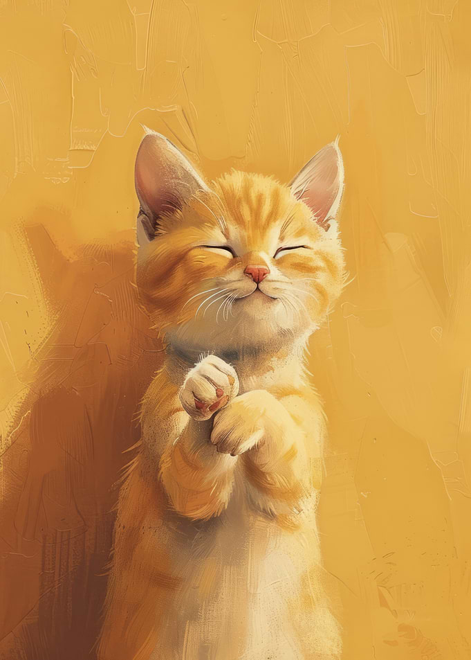 Cute Orange Kitten
