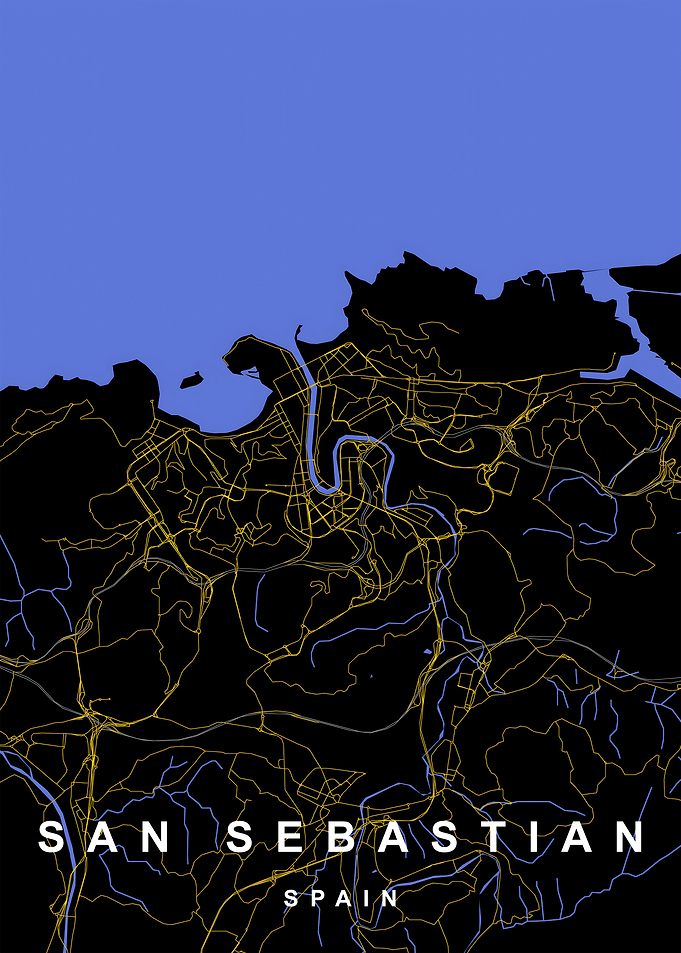 San Sebastian City Map