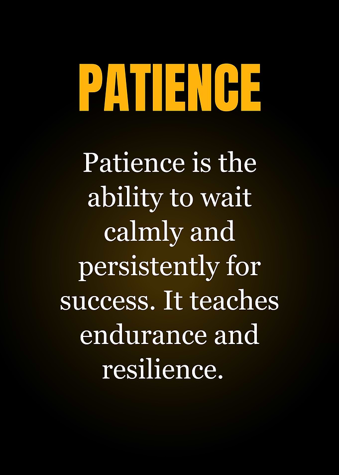 Patience Definition Quote