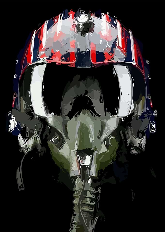 Fighter Pilot Helmet