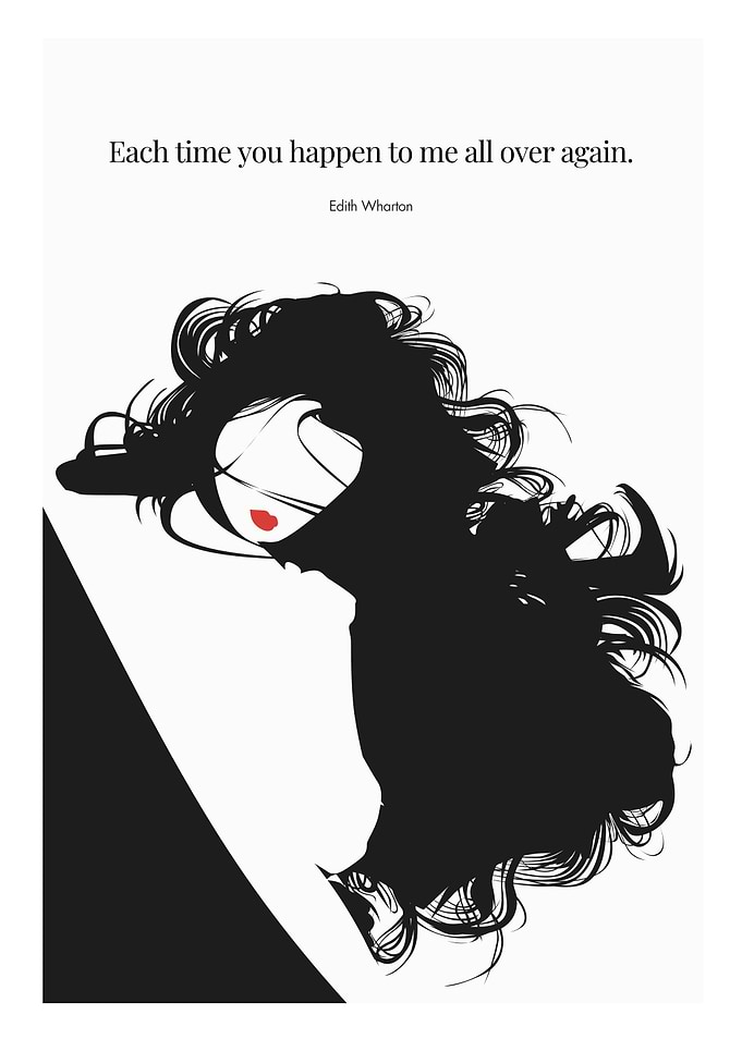Silhouette with Quote