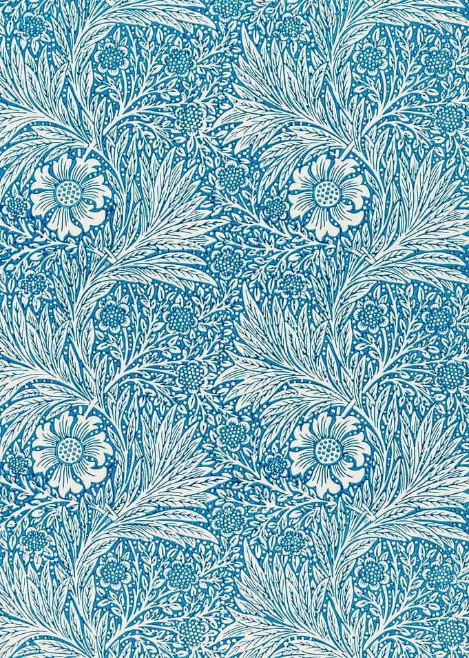 Blue Floral Pattern