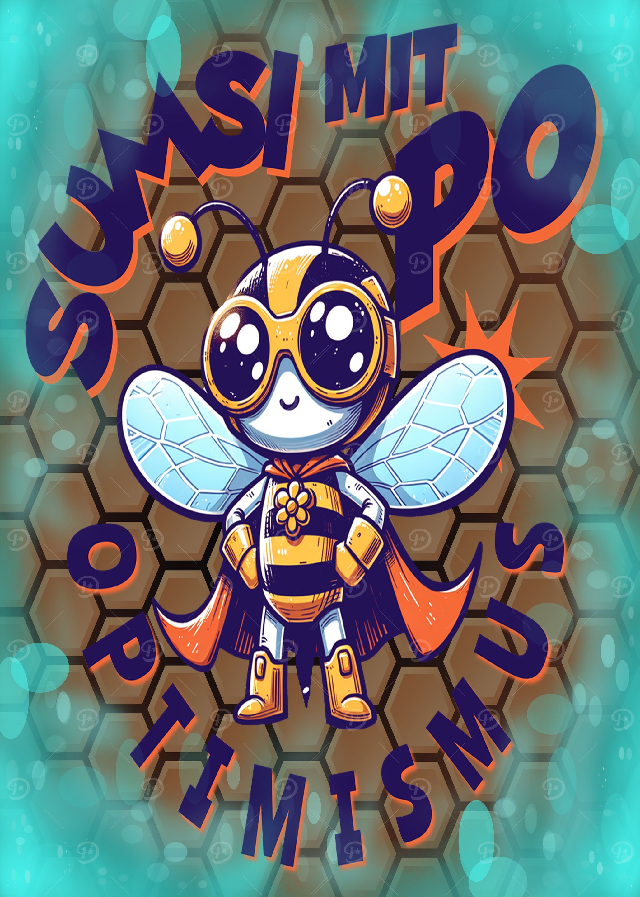 Sumsi mit Po - Superhero Bee with Optimism