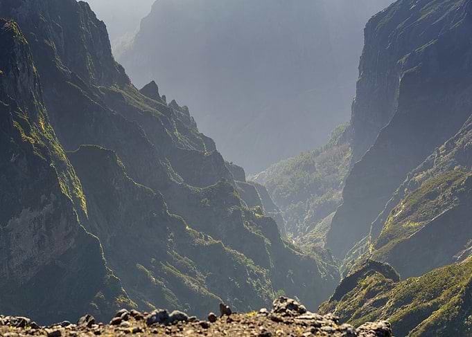 Mountain Valley Landscape, Pico do Arieiro, Madeira