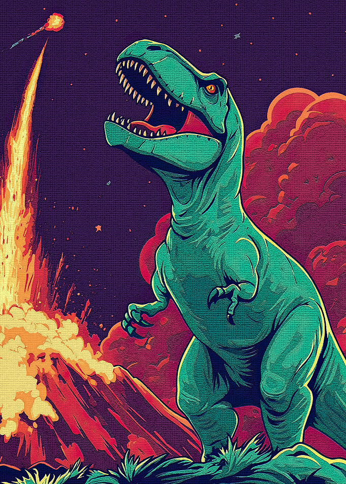 T-Rex Volcano