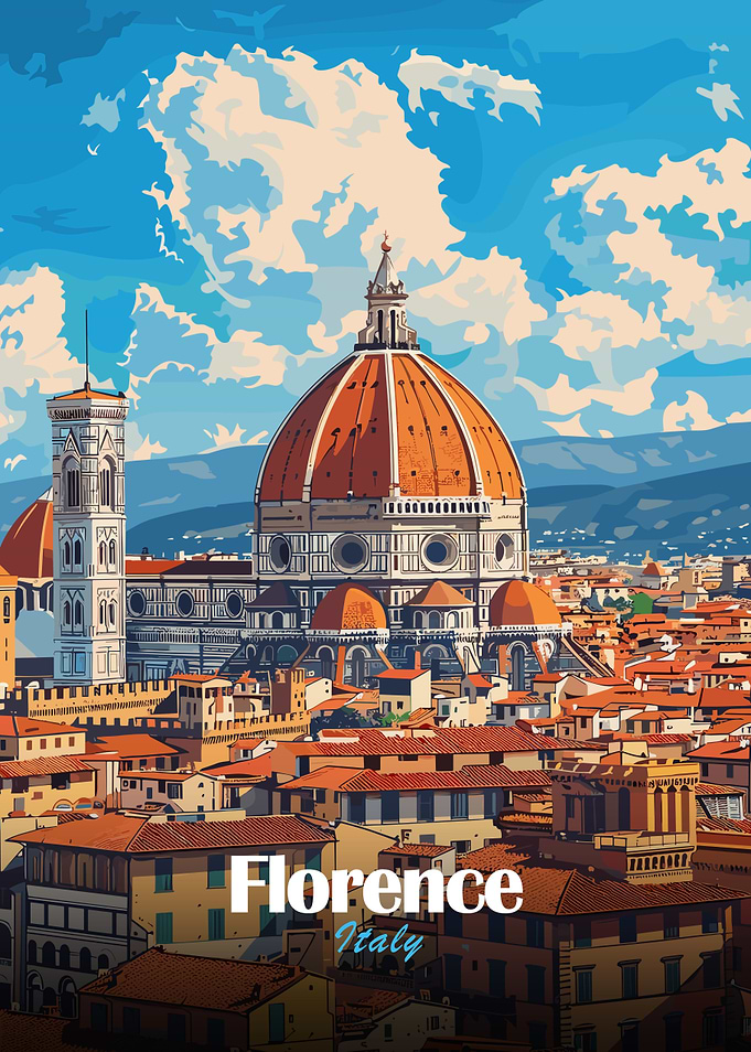 Florence, Italy Skyline