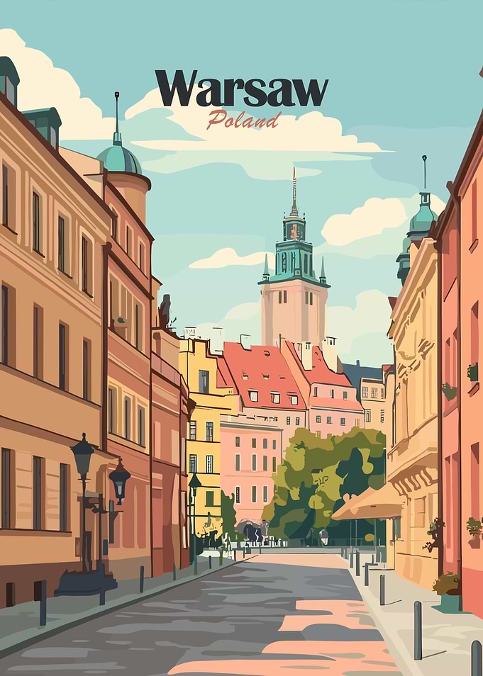 Warsaw Street Scene
