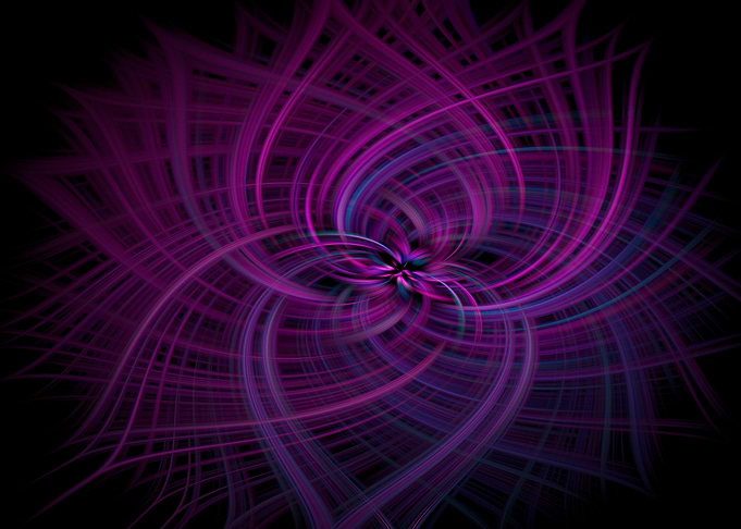 Abstract Purple Swirls