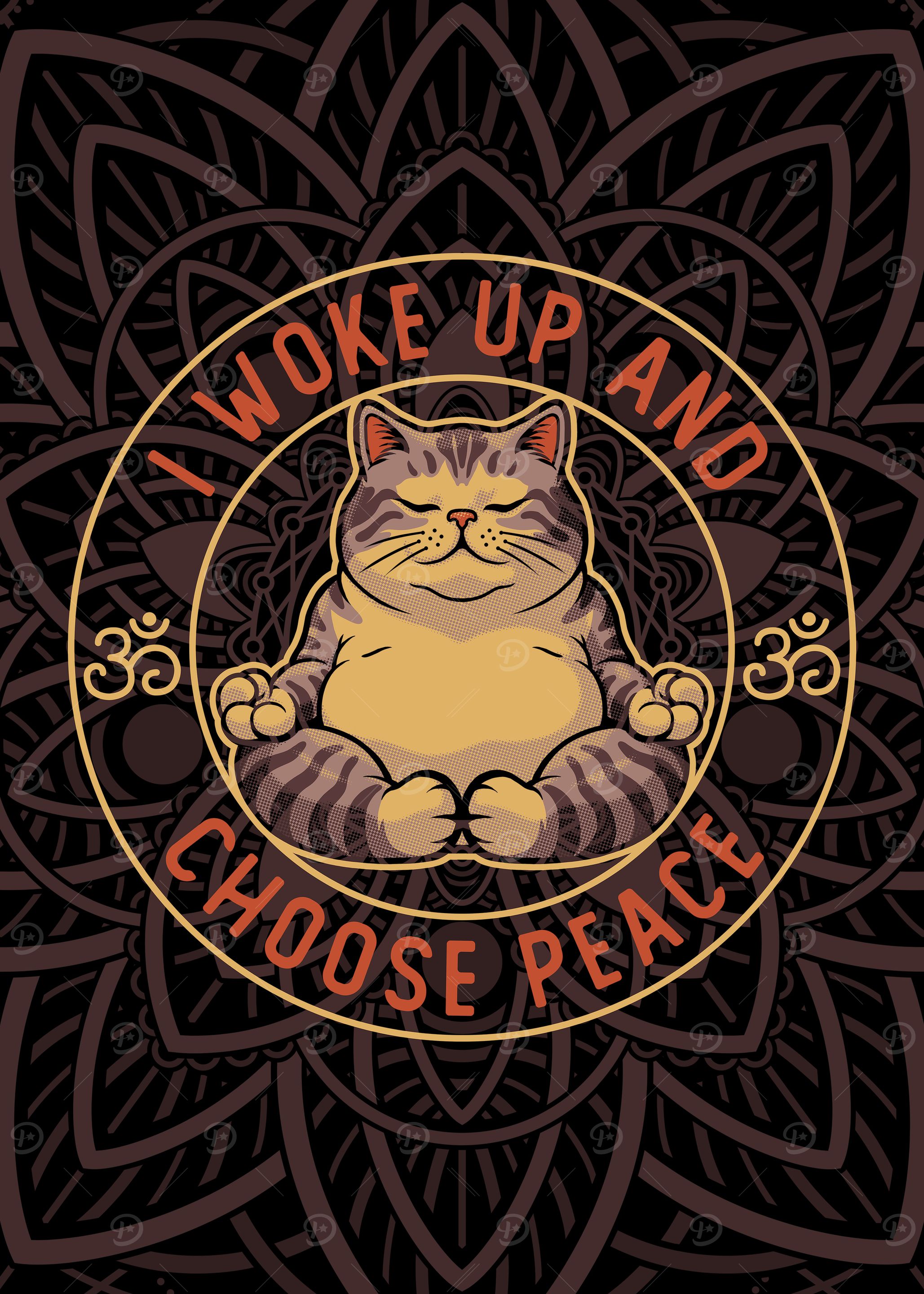Cat Meditation Peace