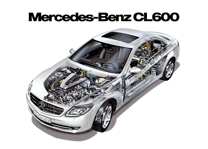 Mercedes-Benz CL600 Cutaway