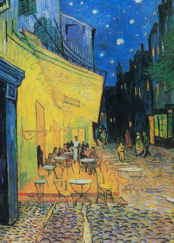 Cafe Terrace at Night by Vincent Van Gogh
