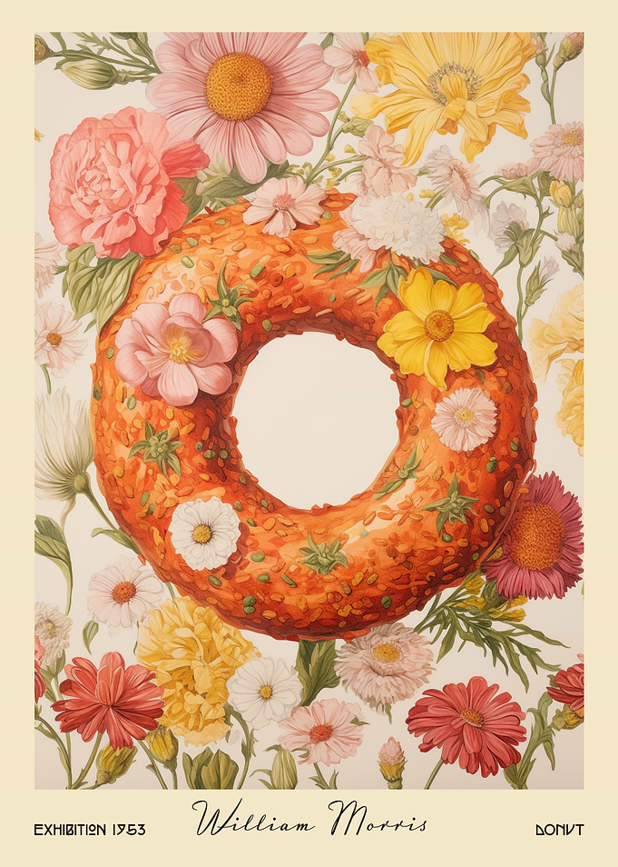 Donut Flowers Morris Dessert