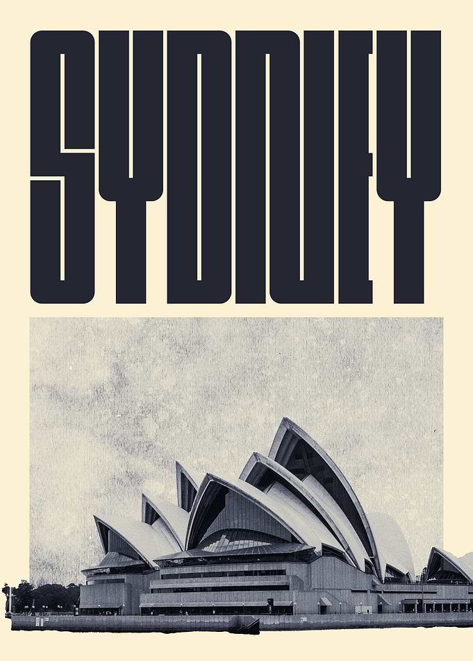 Sydney Opera House Poster