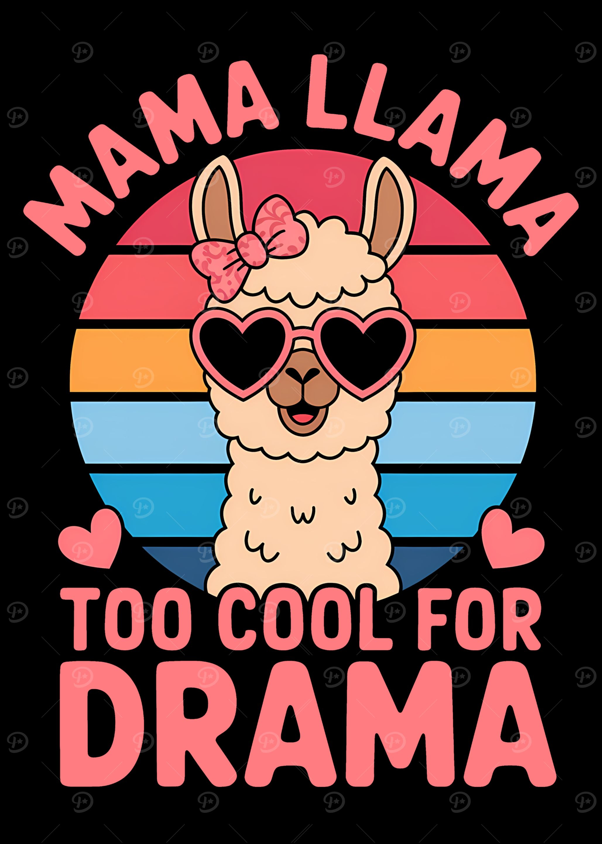 Mama Llama Too Cool For Drama