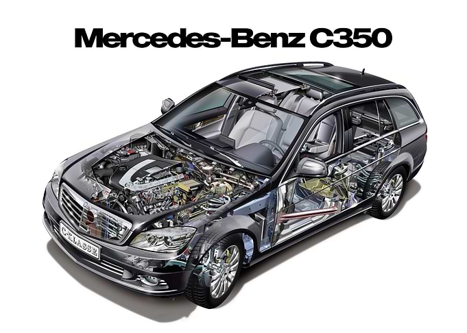 Mercedes-Benz C350 Cutaway