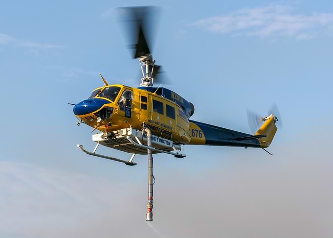 Bell 214 (676) Helitack Helicopter