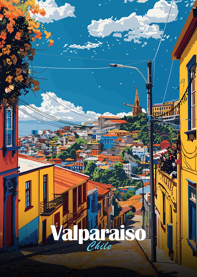 Valparaiso Cityscape