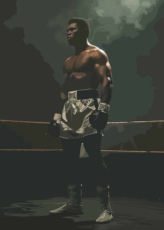 Muhammad Ali Boxing Poster