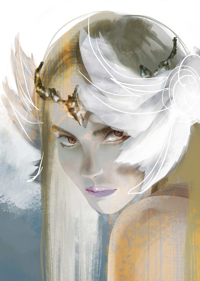 Angel Portrait Crown