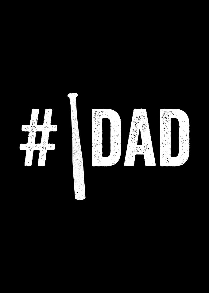 Baseball Dad Graphic