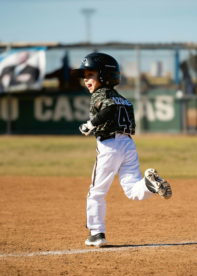 Baseball Player Running