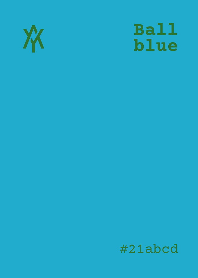 Ball Blue Color Code