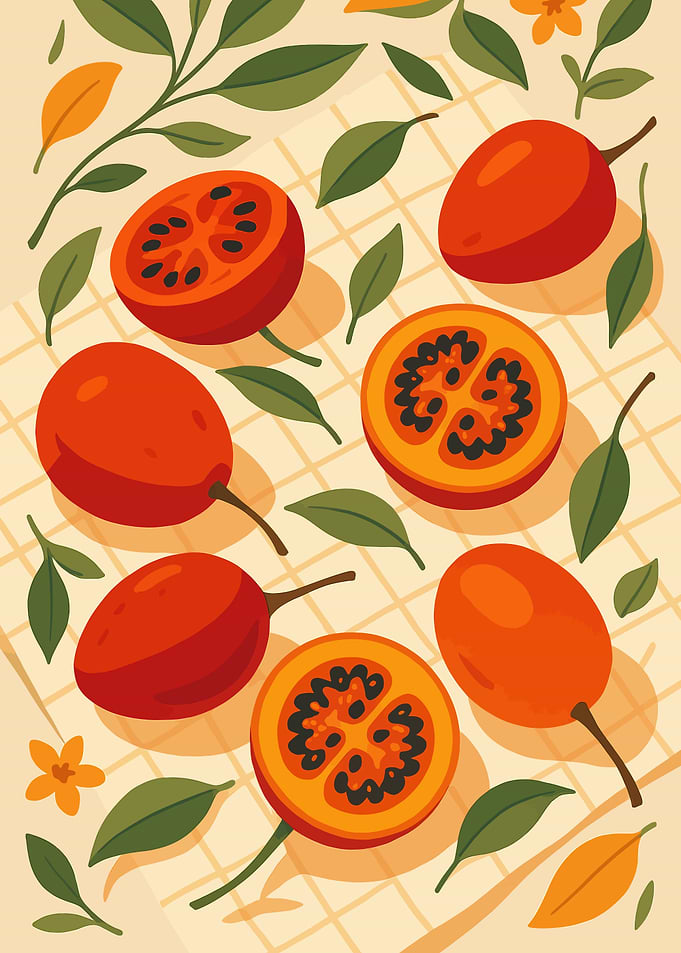 Tamarillo – A Stylized Tablescape