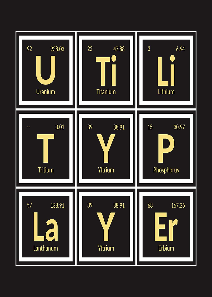 Utility Player Periodic Table