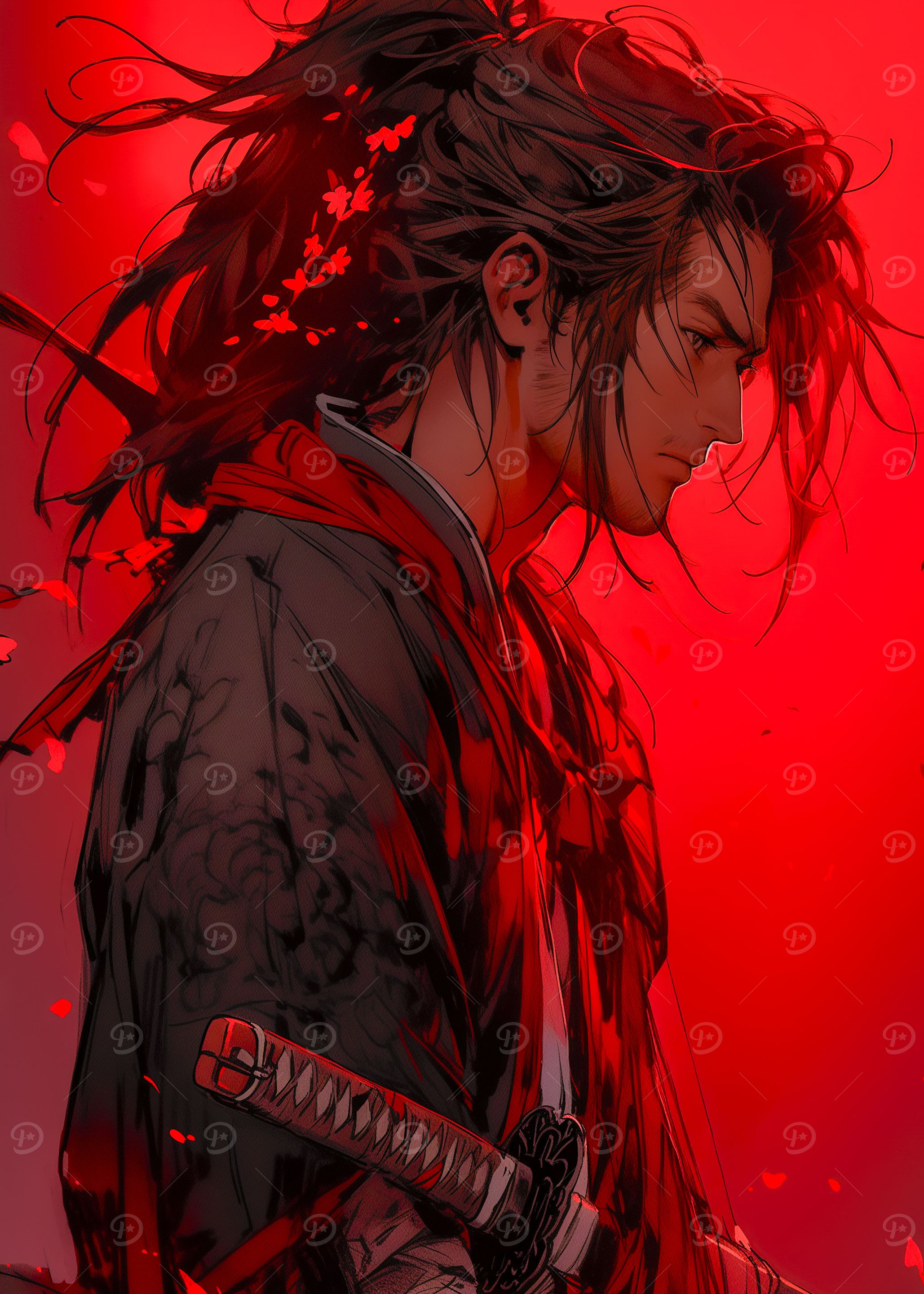 Samurai in Red