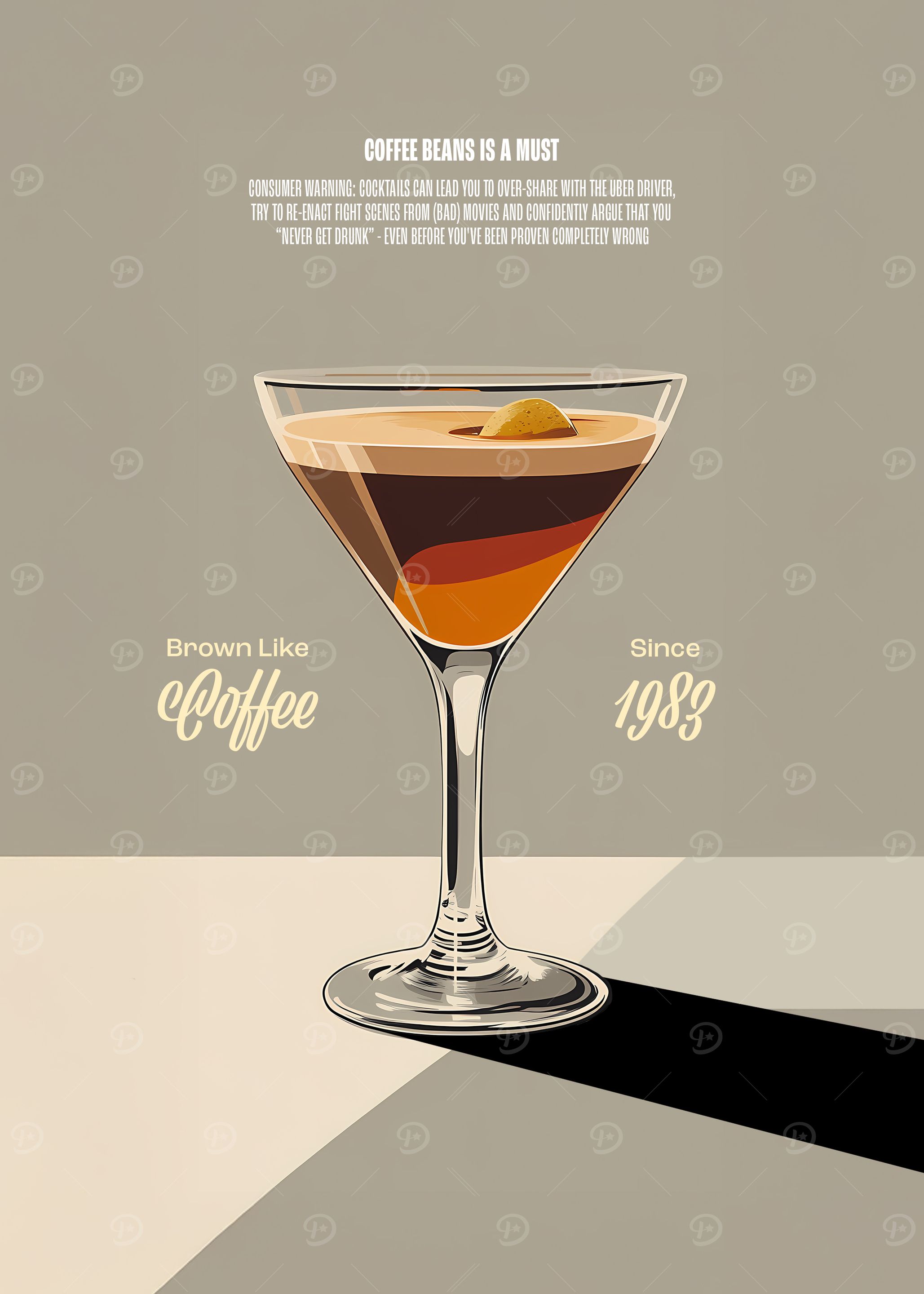 Full Brown Coffee Cocktail