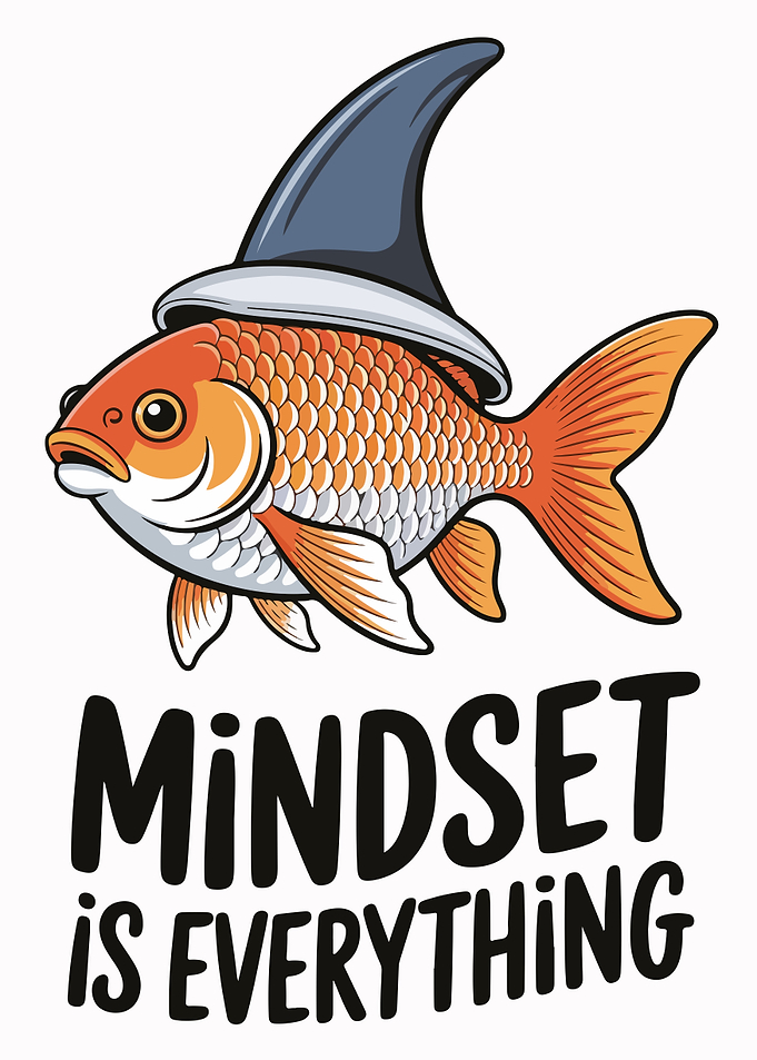 Fish with Shark Fin Mindset